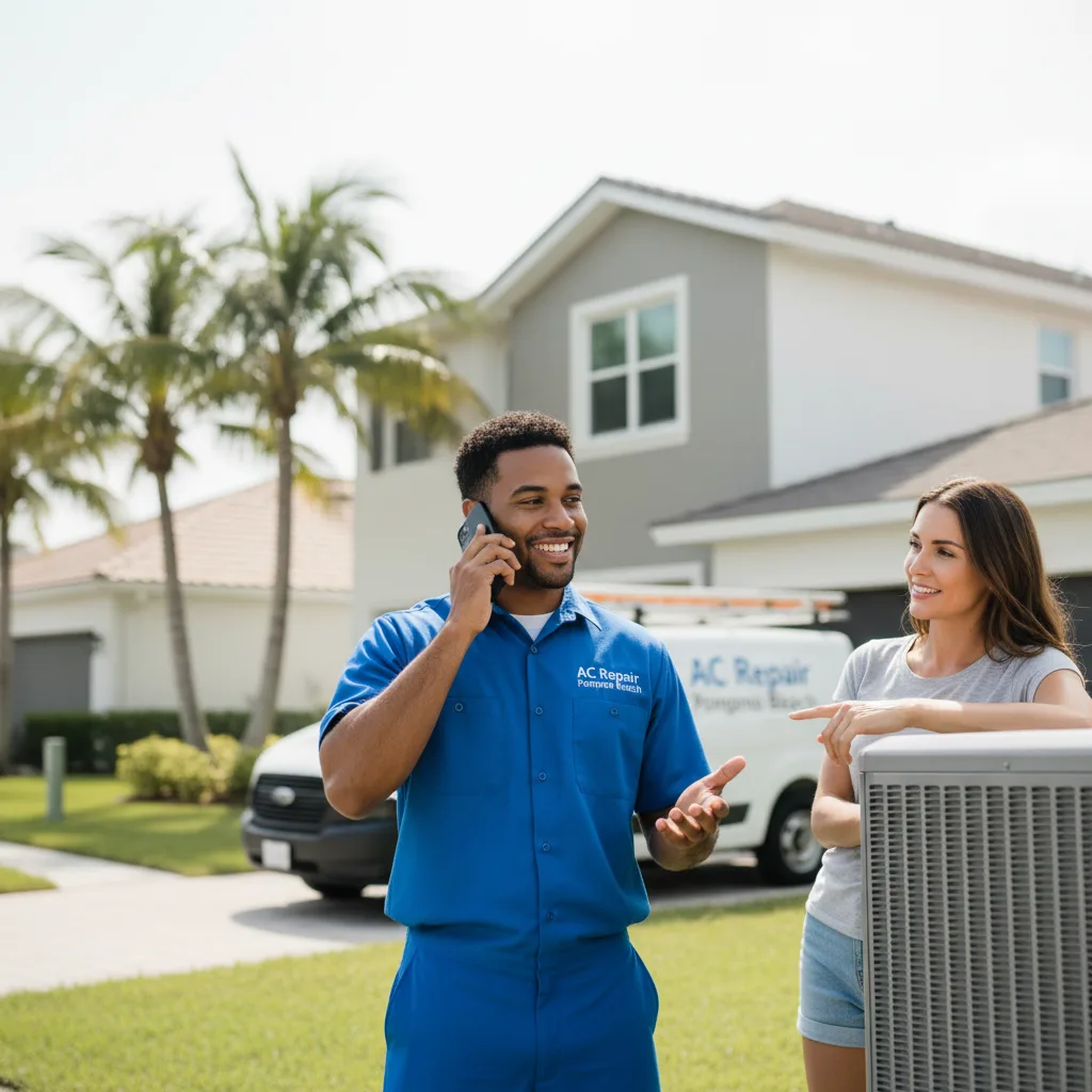 AC Repair Pompano Beach customer support in Water Mill